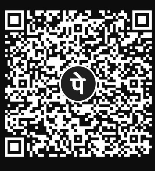 PhonePe QR Code for payment